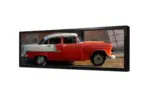 Kübada Turuncu Klasik Araba | Kanvas Tablo | Cam Tablo | Mdf Tablo | A01013 - Görsel 2