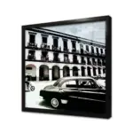 Kübada Siyah Klasik Araba | Kanvas Tablo | Cam Tablo | Mdf Tablo | A01018 - Görsel 3