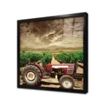 Traktör | Kanvas Tablo | Cam Tablo | Mdf Tablo | A01072 - Görsel 3