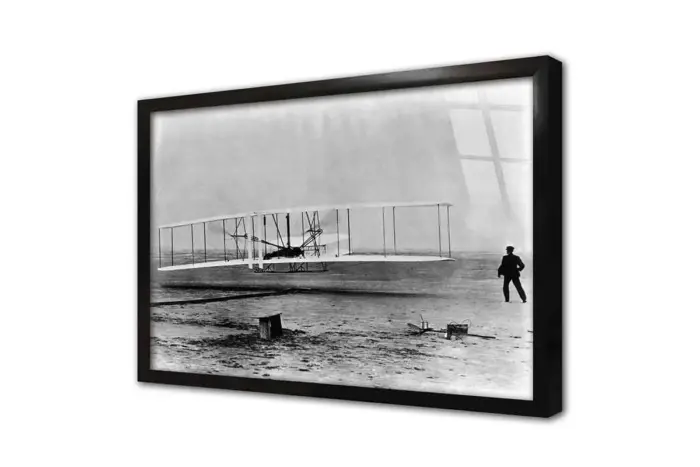 Wright Kardeşler Uçuş Denemeleri | Kanvas Tablo | Cam Tablo | Mdf Tablo | A01181 - Görsel 3