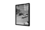 Eski Araba Yarışları | Kanvas Tablo | Cam Tablo | Mdf Tablo | A01228 - Görsel 3