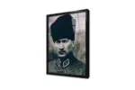 Kalpaklı Atatürk | Kanvas Tablo | Cam Tablo | Mdf Tablo | A02006 - Görsel 3