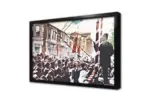 Halka Seslenen Atatürk | Kanvas Tablo | Cam Tablo | Mdf Tablo | A02023 - Görsel 3