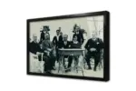 Atatürk Arkadaşlarıyla Otururken | Kanvas Tablo | Cam Tablo | Mdf Tablo | A02049 - Görsel 3