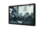 Atatürk Fabrika Önünde Gösteri İzlerken | Kanvas Tablo | Cam Tablo | Mdf Tablo | A02059 - Görsel 3