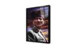 Atatürk Uzaklara Bakarken | Kanvas Tablo | Cam Tablo | Mdf Tablo | A02081 - Görsel 3