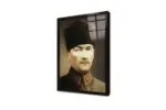 Kalpaklı Atatürk | Kanvas Tablo | Cam Tablo | Mdf Tablo | A02082 - Görsel 3