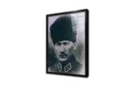 Kalpaklı Atatürk | Kanvas Tablo | Cam Tablo | Mdf Tablo | A02084 - Görsel 3