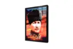 Kalpaklı Atatürk | Kanvas Tablo | Cam Tablo | Mdf Tablo | A02087 - Görsel 3