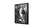 Atatürk Merdivenlerden İnerken | Kanvas Tablo | Cam Tablo | Mdf Tablo | A02088 - Görsel 3