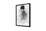 Atatürk Genç Subay Yılları | Kanvas Tablo | Cam Tablo | Mdf Tablo | A02089 - Görsel 3