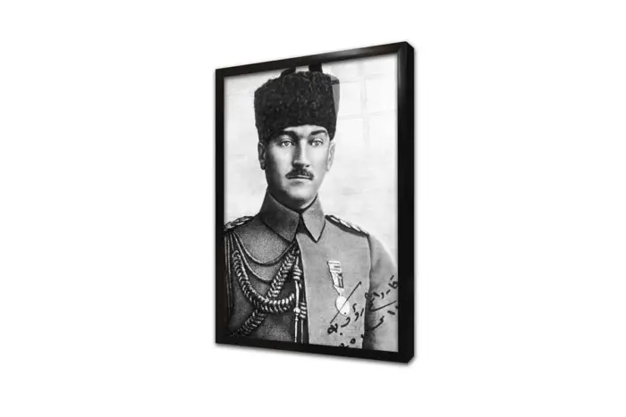 Atatürk Genç Subay Yılları | Kanvas Tablo | Cam Tablo | Mdf Tablo | A02095 - Görsel 3