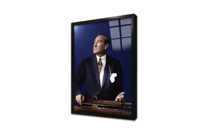 İstikbal Göklerdedir Atatürk | Kanvas Tablo | Cam Tablo | Mdf Tablo | A02100 - Görsel 3