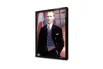 Ay Yıldızlı Bayrak Önünde Atatürk | Kanvas Tablo | Cam Tablo | Mdf Tablo | A02102 - Görsel 3