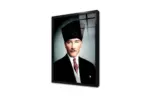 Kalpaklı Atatürk | Kanvas Tablo | Cam Tablo | Mdf Tablo | A02108 - Görsel 3