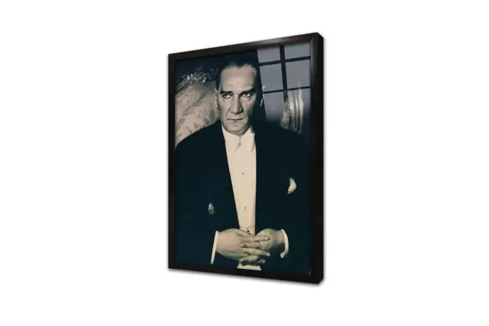 Atatürk Smokinli | Kanvas Tablo | Cam Tablo | Mdf Tablo | A02111 - Görsel 3