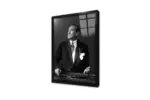 Siyah Beyaz Atatürk | Kanvas Tablo | Cam Tablo | Mdf Tablo | A02113 - Görsel 3