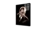İmzalı Atatürk Portresi | Kanvas Tablo | Cam Tablo | Mdf Tablo | A02117 - Görsel 3