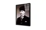 Kalpaklı Atatürk | Kanvas Tablo | Cam Tablo | Mdf Tablo | A02119 - Görsel 3