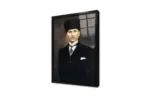 Kalpaklı Atatürk | Kanvas Tablo | Cam Tablo | Mdf Tablo | A02121 - Görsel 3