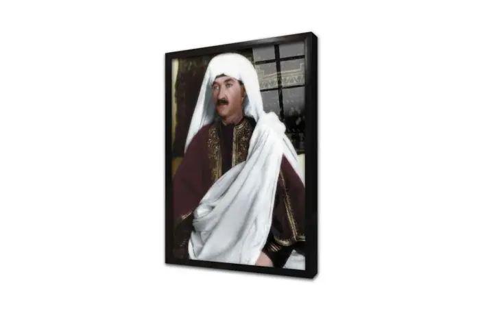 Atatürk Arap Kıyafetiyle | Kanvas Tablo | Cam Tablo | Mdf Tablo | A02139 - Görsel 3