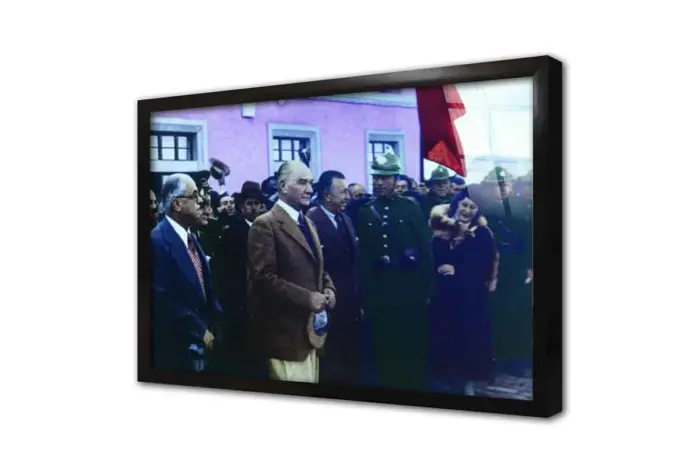 Atatürkün Sağlıkla İlgili Çalışmaları | Kanvas Tablo | Cam Tablo | Mdf Tablo | A02190 - Görsel 3