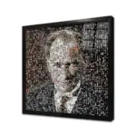 Atatürk | Kanvas Tablo | Cam Tablo | Mdf Tablo | A02222 - Görsel 3