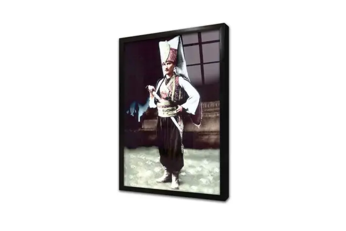 Atatürk Yeniçeri Kıyafetiyle | Kanvas Tablo | Cam Tablo | Mdf Tablo | A02226 - Görsel 3