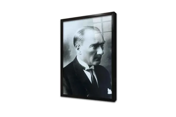 Atatürkün Profili | Kanvas Tablo | Cam Tablo | Mdf Tablo | A02242 - Görsel 3