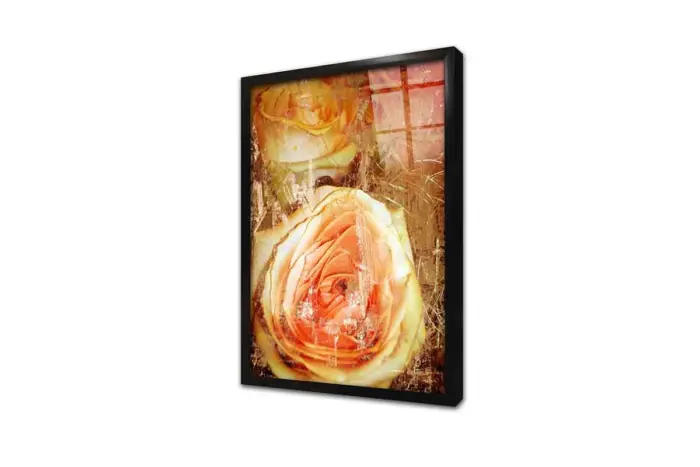 Gül | Kanvas Tablo | Cam Tablo | Mdf Tablo | A03146 - Görsel 3