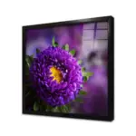 Mor Çiçek | Kanvas Tablo | Cam Tablo | Mdf Tablo | A03553 - Görsel 3