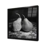 Siyah Beyaz Armut | Kanvas Tablo | Cam Tablo | Mdf Tablo | A03628 - Görsel 3