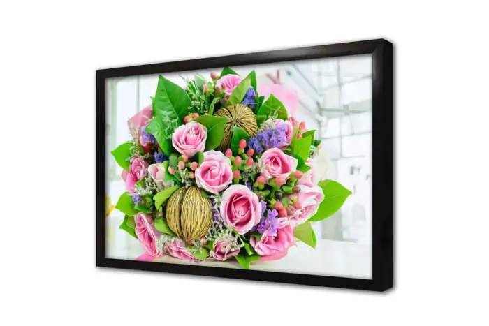 Gül Buketi | Kanvas Tablo | Cam Tablo | Mdf Tablo | A03639 - Görsel 3