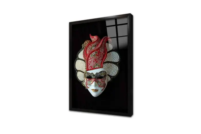 Maske | Kanvas Tablo | Cam Tablo | Mdf Tablo | A07240 - Görsel 3