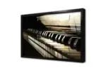 Piyano Ve Notalar | Kanvas Tablo | Cam Tablo | Mdf Tablo | A08020 - Görsel 3