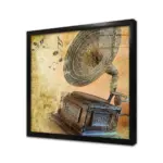 Gramofon | Kanvas Tablo | Cam Tablo | Mdf Tablo | A08035 - Görsel 3