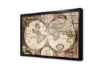 Eski Dünya Haritası | Kanvas Tablo | Cam Tablo | Mdf Tablo | A12061 - Görsel 3
