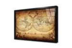 Eski Dünya Haritası | Kanvas Tablo | Cam Tablo | Mdf Tablo | A12071 - Görsel 3
