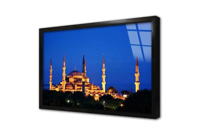 Sultanahmed Camii Gece | Kanvas Tablo | Cam Tablo | Mdf Tablo | A16027 - Görsel 3