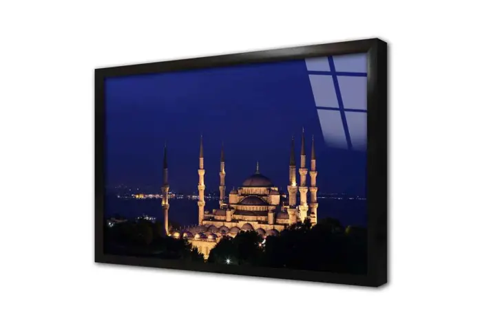 Sultanahmed Camii Gece | Kanvas Tablo | Cam Tablo | Mdf Tablo | A16031 - Görsel 3