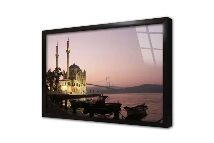 Ortaköy Camii Gün Batımı | Kanvas Tablo | Cam Tablo | Mdf Tablo | A16046 - Görsel 3