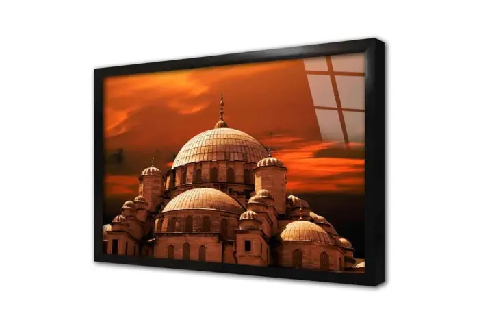 Gün Batımı İstanbul | Kanvas Tablo | Cam Tablo | Mdf Tablo | A16056 - Görsel 3