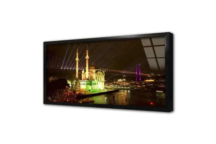 Gece Ortaköy Ve Boğaziçi | Kanvas Tablo | Cam Tablo | Mdf Tablo | A16160 - Görsel 3