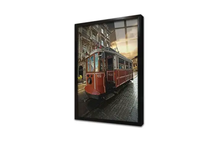 İstanbul Taksim Tren | Kanvas Tablo | Cam Tablo | Mdf Tablo | A16192 - Görsel 3
