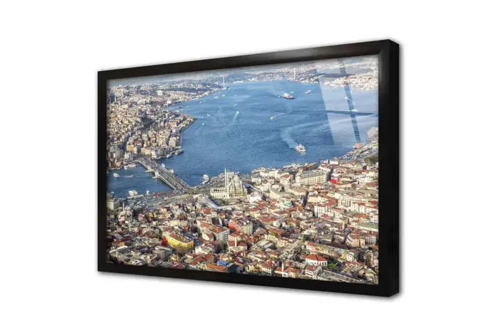 Kuş Bakışı İstanbul | Kanvas Tablo | Cam Tablo | Mdf Tablo | A16276 - Görsel 3