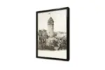 İstanbul Eski Galata | Kanvas Tablo | Cam Tablo | Mdf Tablo | A16280 - Görsel 3