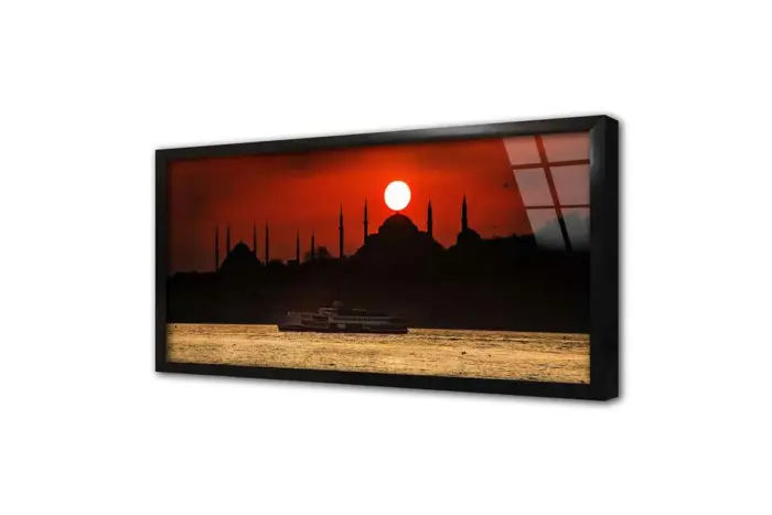 İstanbul Sultanahmed Cami | Kanvas Tablo | Cam Tablo | Mdf Tablo | A16393 - Görsel 3