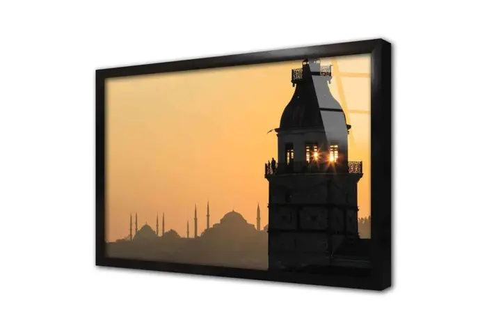 İstanbul Kız Kulesi | Kanvas Tablo | Cam Tablo | Mdf Tablo | A16395 - Görsel 3