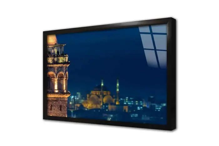İstanbul Galata Kulesi | Kanvas Tablo | Cam Tablo | Mdf Tablo | A16400 - Görsel 3