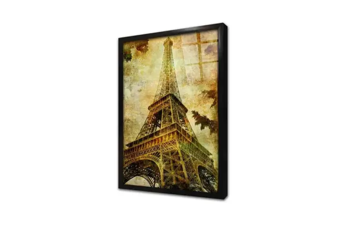 Paris Eyfel Kulesi | Kanvas Tablo | Cam Tablo | Mdf Tablo | A18012 - Görsel 3